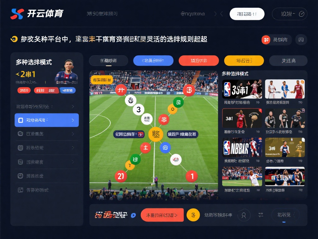 在众多平台中，开云体育凭借其丰富的赛事资源和灵活的